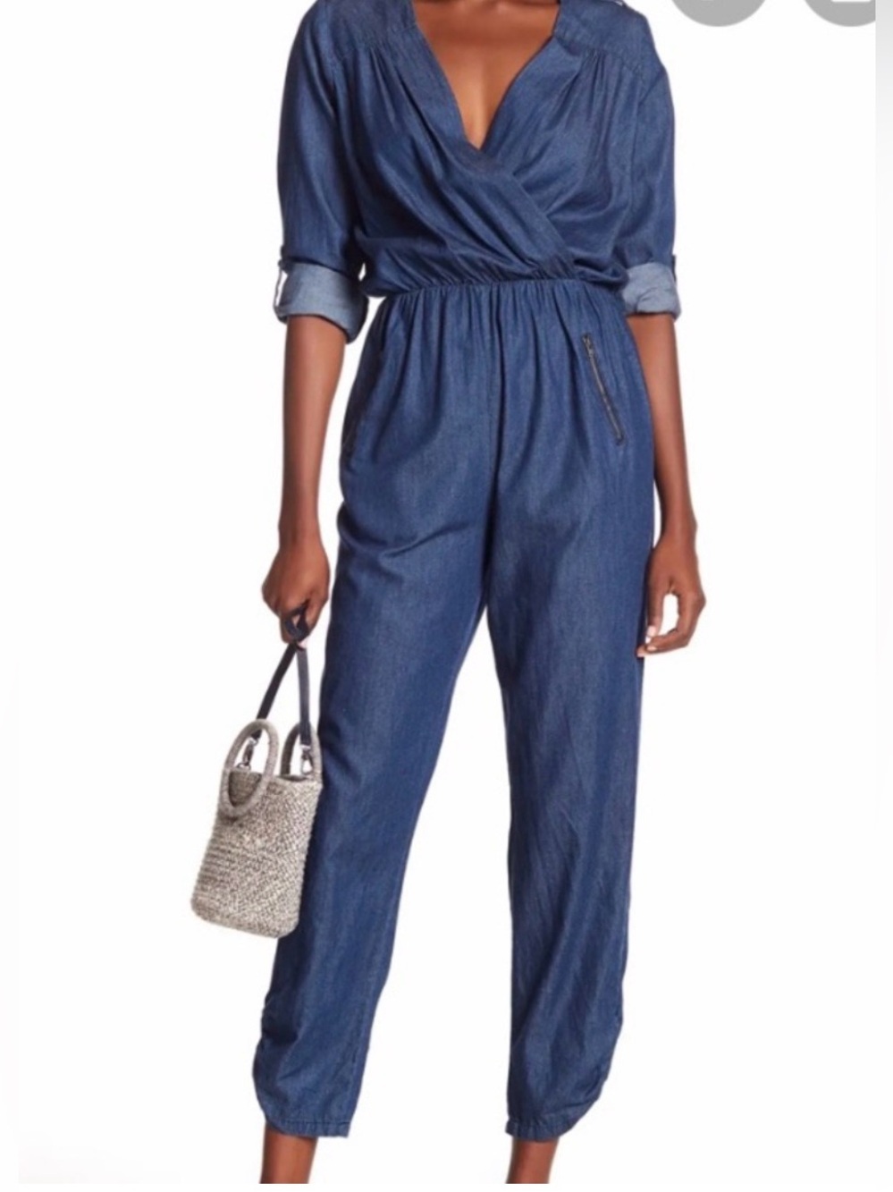 NWT Etienne Marcel blue Jumpsuit women’s size S